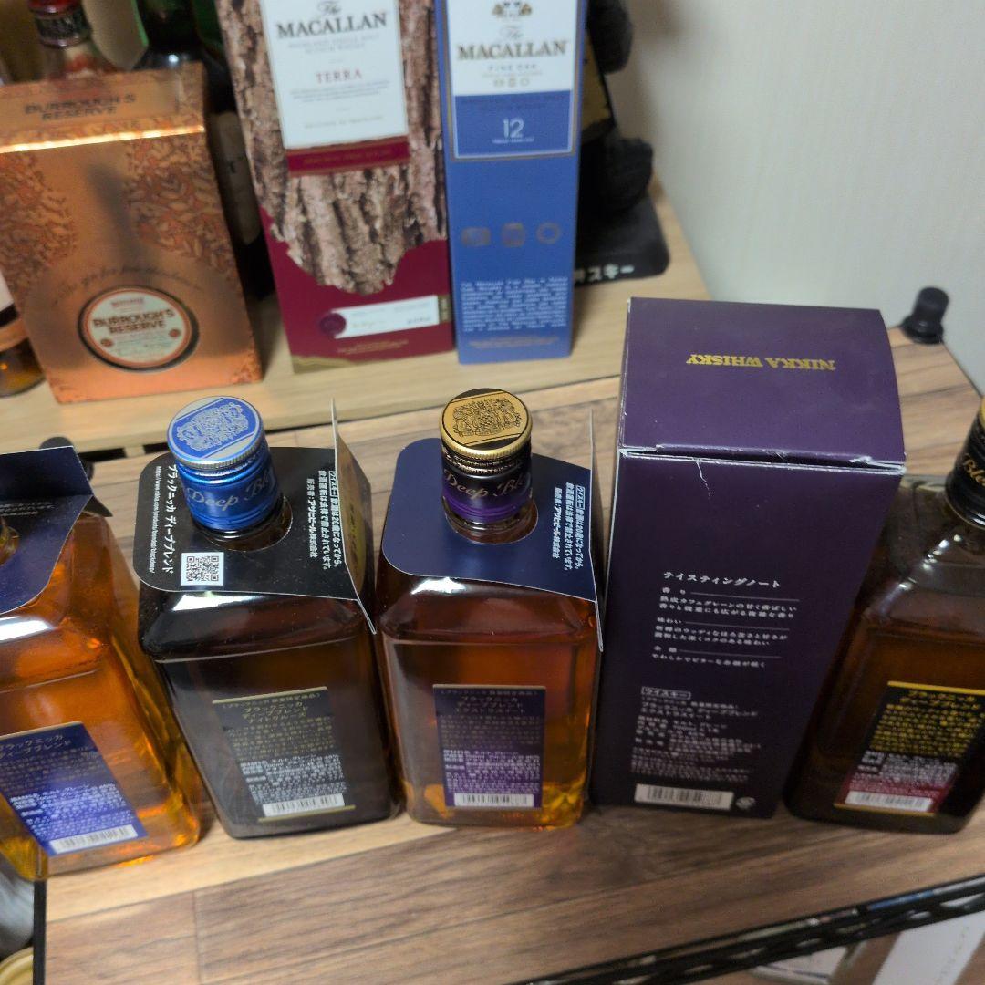 NIKKA BLACK Deep Blend セット4本、 新品未開封】ブラックニッカ