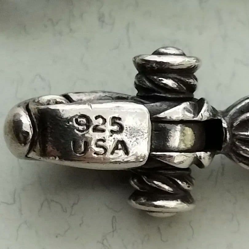 Leonard Kamhout シルクリンクブレスレット プレーンサークル