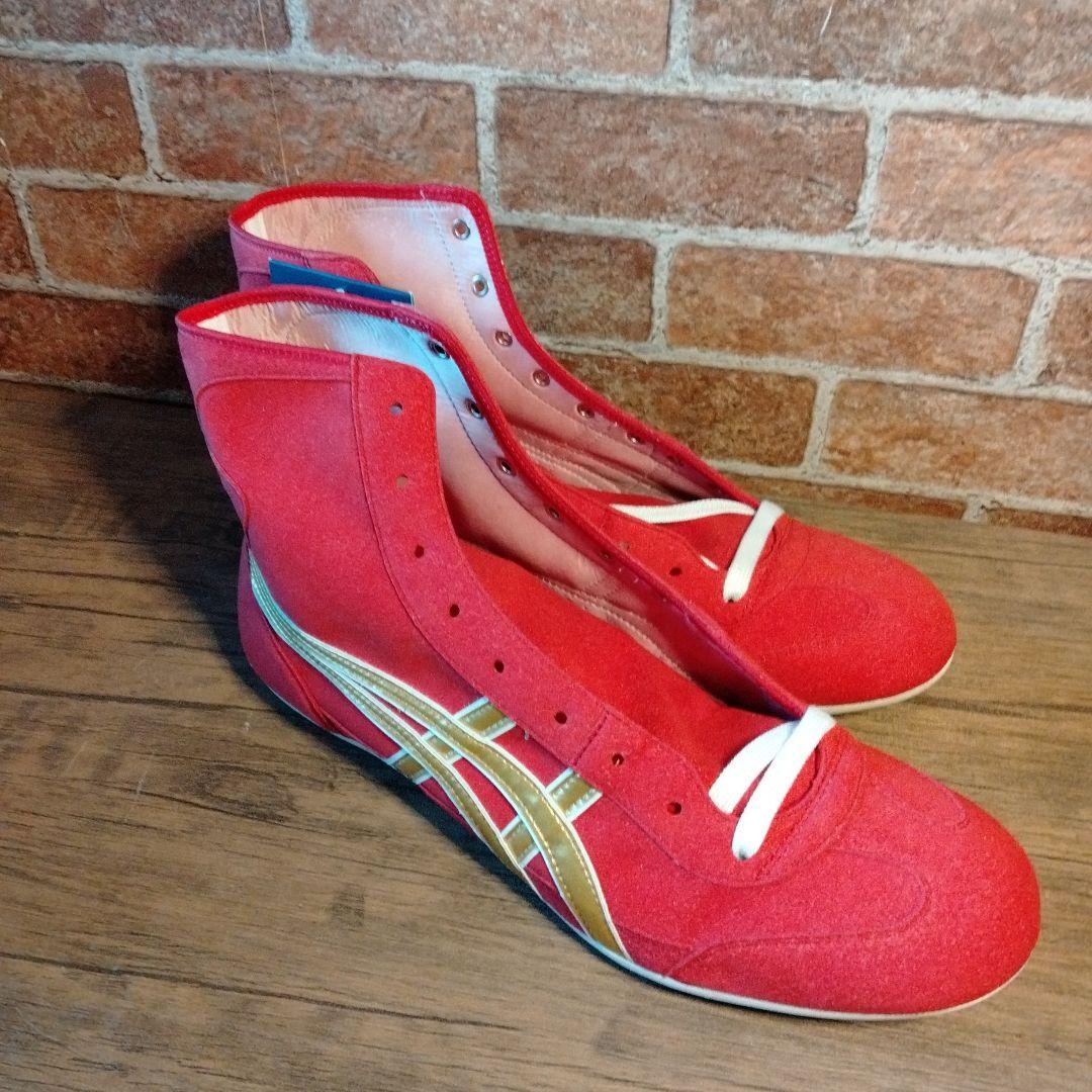 アシックス レスリングシューズ レッド EX-EO (TWR900) #548 asics