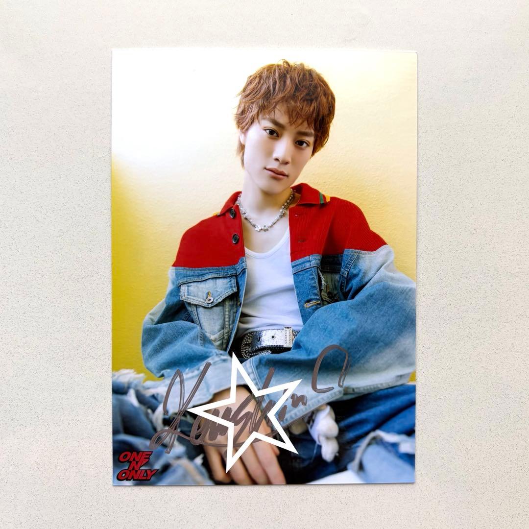 ONE N' ONLY ワンエン 上村謙信 KENSHIN 生写真 サイン 生誕 - メルカリ