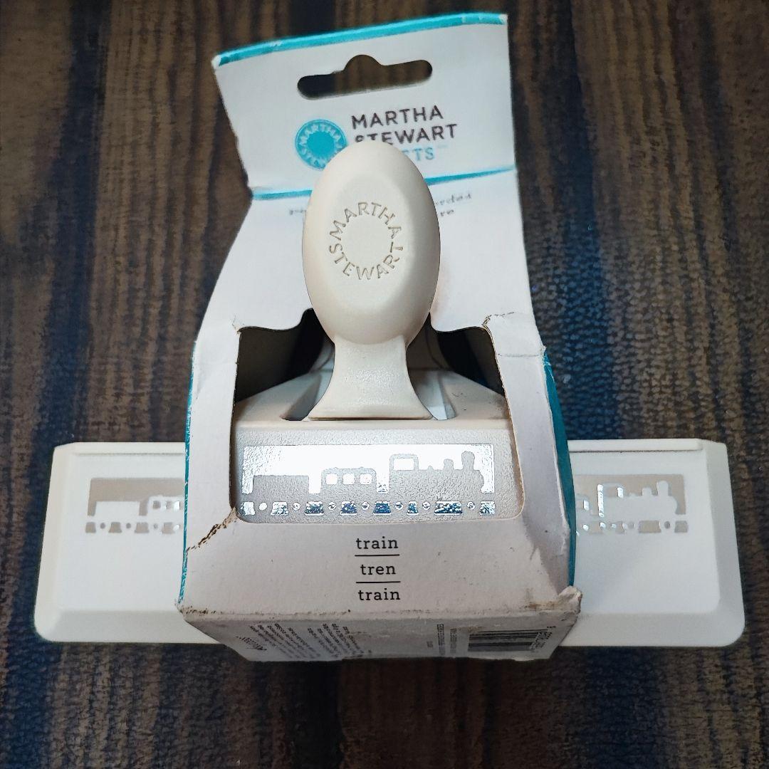 マーサスチュワート クラフトパンチ トレイン 汽車 新品 ☆復刻