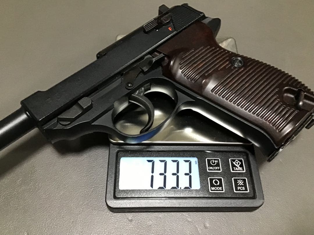 マルゼン P38 ガスガン マガジン3個とハードケース付き