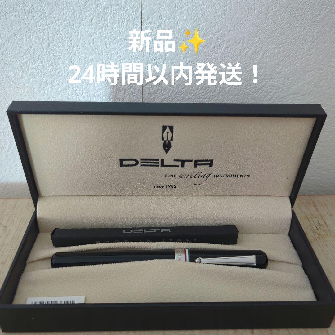 DELTA×オロビアンコ コンパーニョ BK FP 黒 万年筆 1951601 DELTA