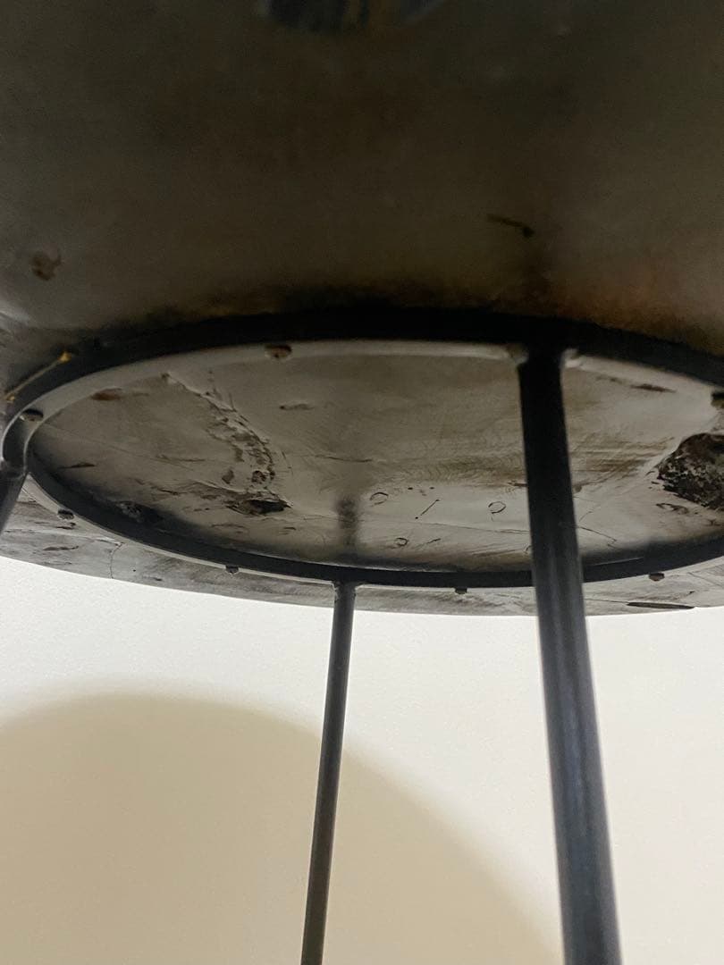 オランダ製 サイドテーブル zuiver社 一枚板 ヴィンテージ