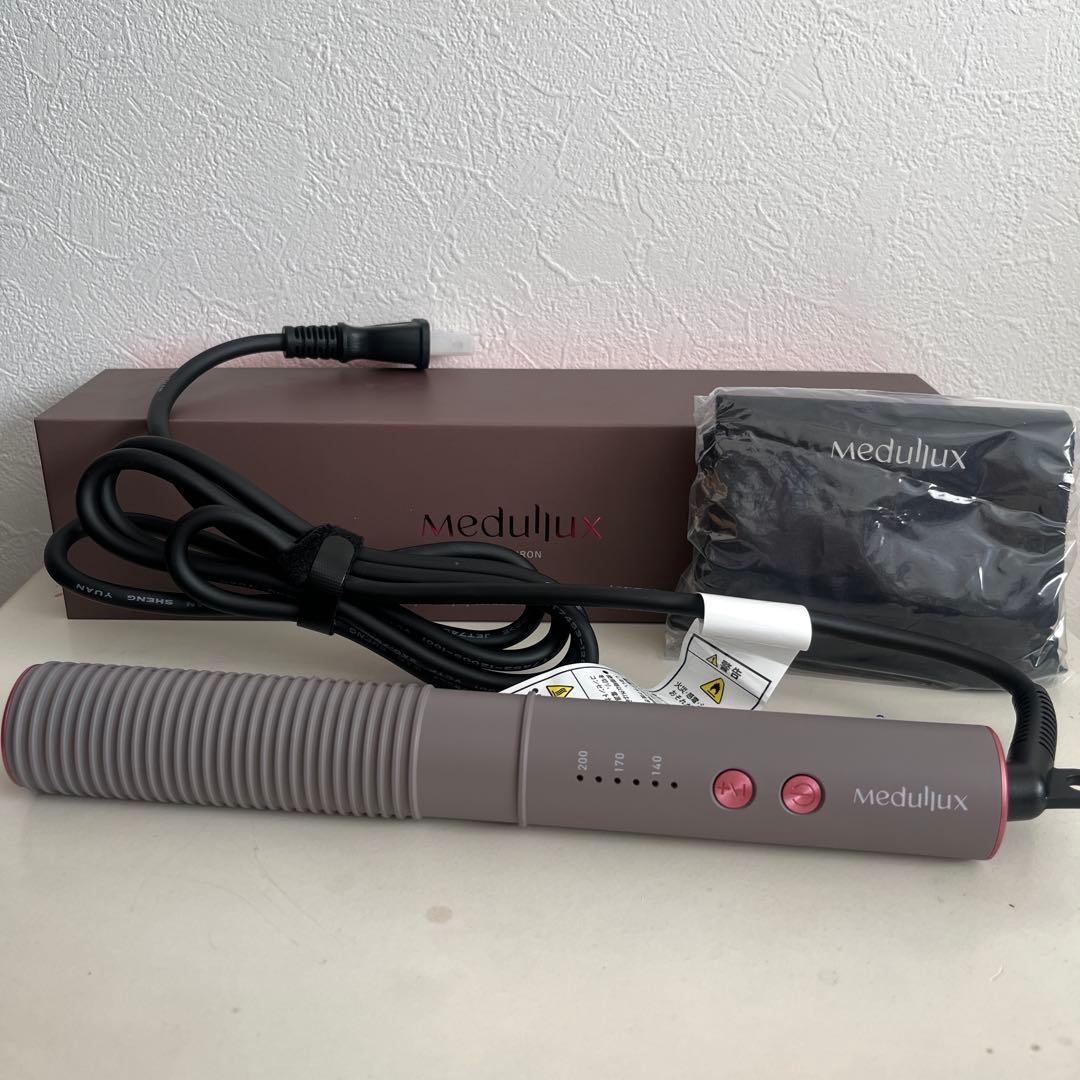 KINUJO カールヘアアイロン ホワイト 28mm KINUJO カールヘアアイロン