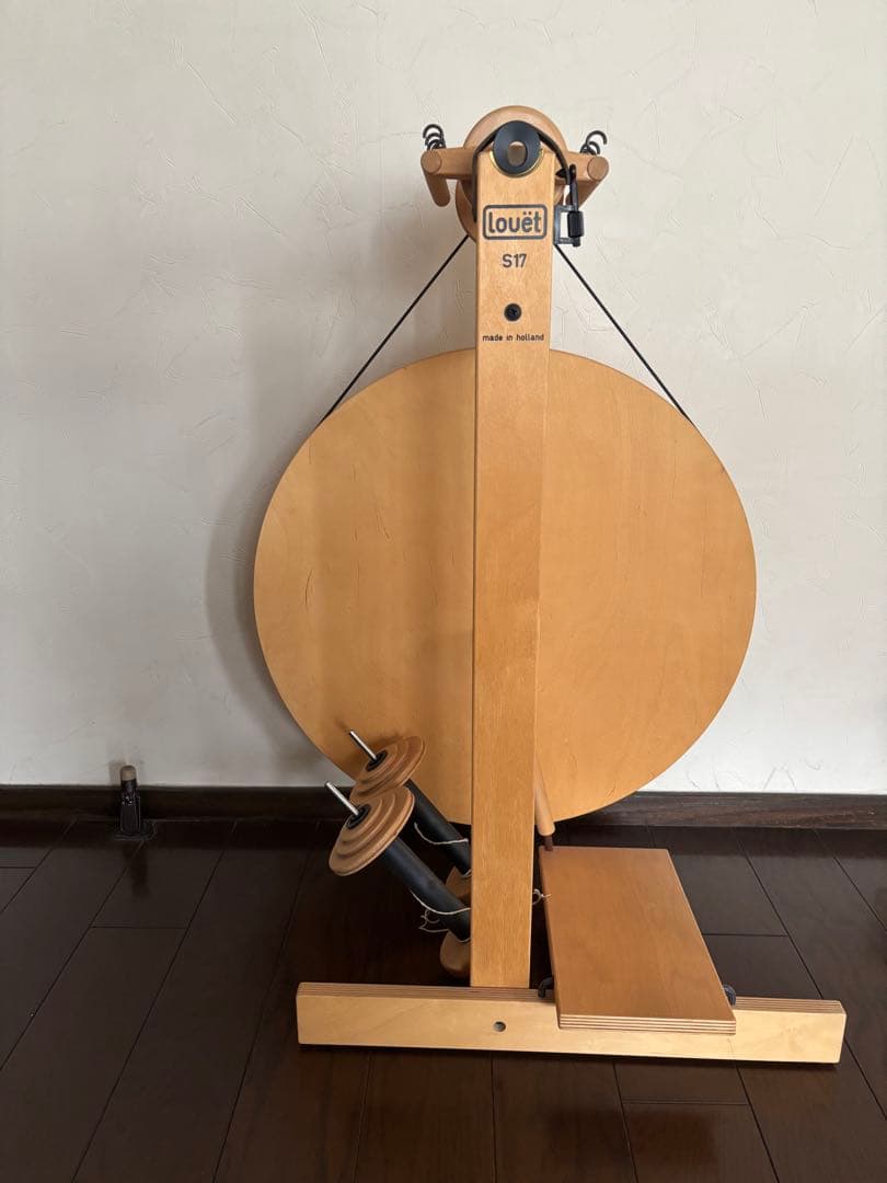 Louet ルエ社 紡ぎ車 糸車 アートヤーン 糸紡ぎ機