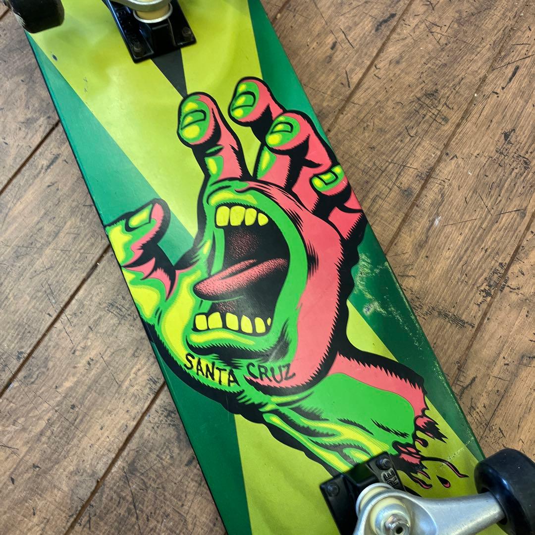 サンタクルーズ スケートボード 4輪 コンプリート スクリーミングハンド