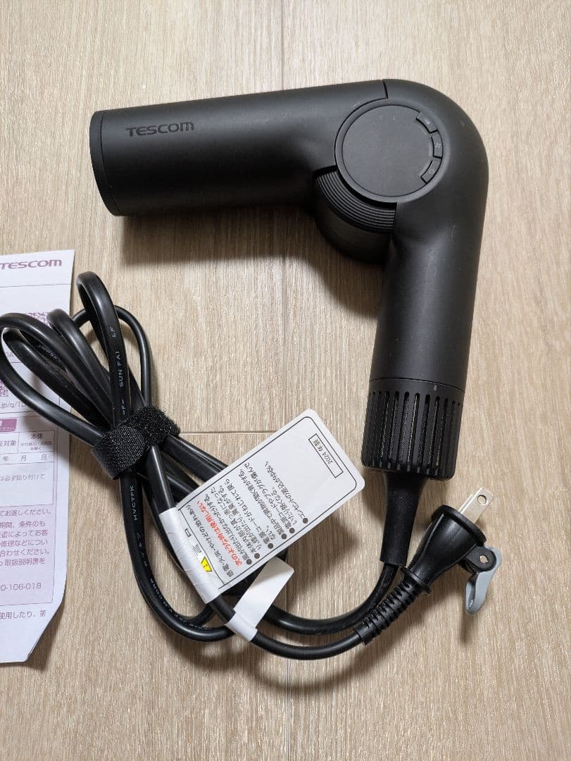 SHMK　TESCOM TD860A ヘアドライヤー ブラック