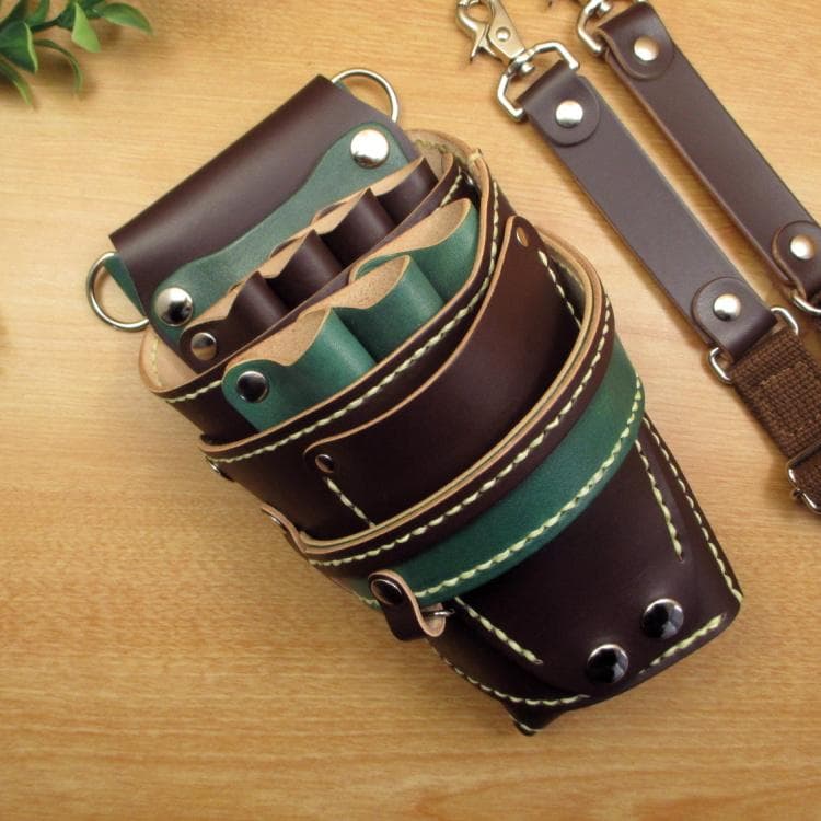 トリマー向き】 7丁 ダークブラウン シザーケース TSC-10/CDC - メルカリ