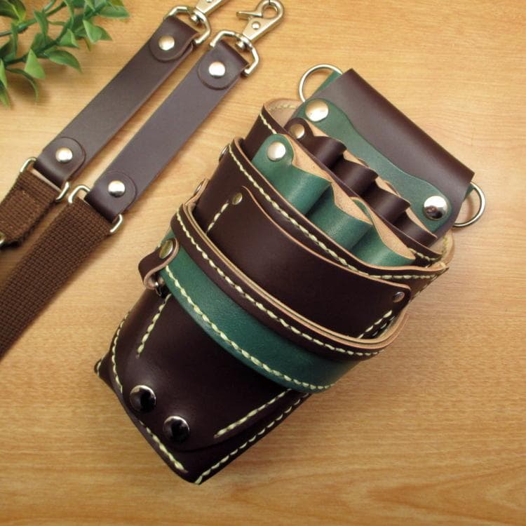 トリマー向き】 7丁 ダークブラウン シザーケース TSC-10/CDC - メルカリ