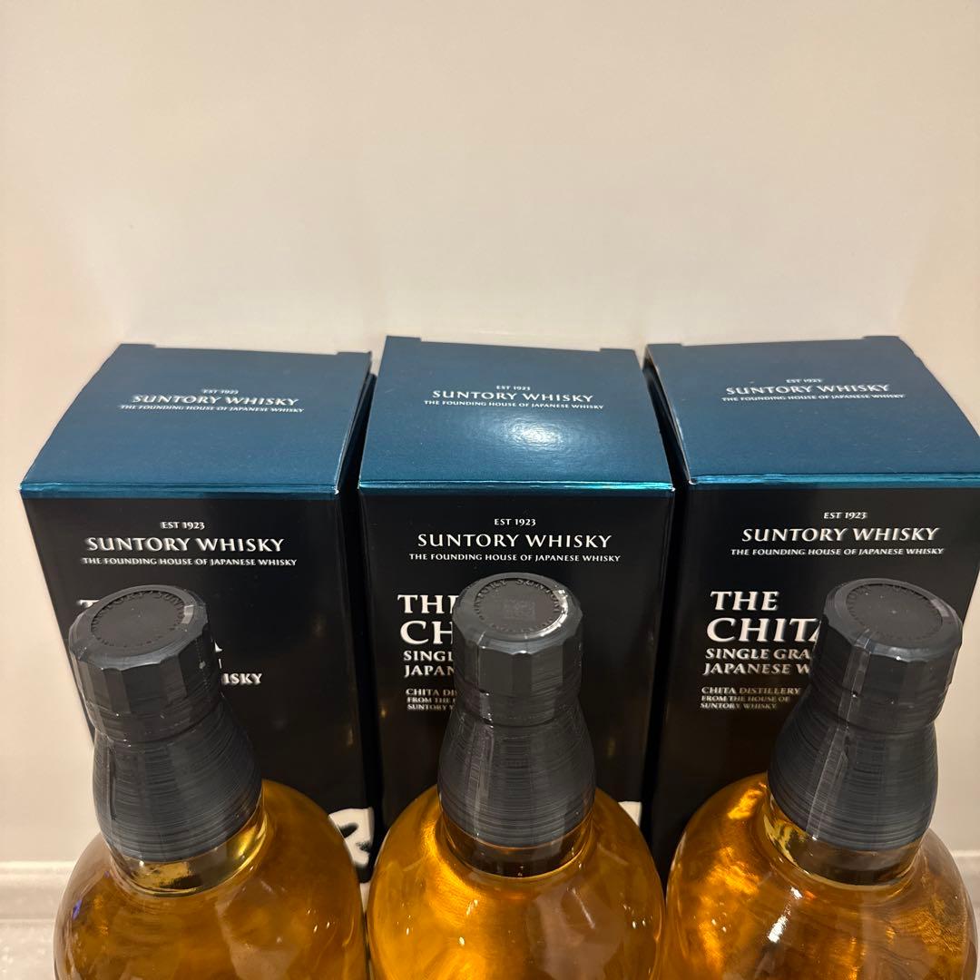 THE CHITA シングルグレインウイスキー 3本セット 知多