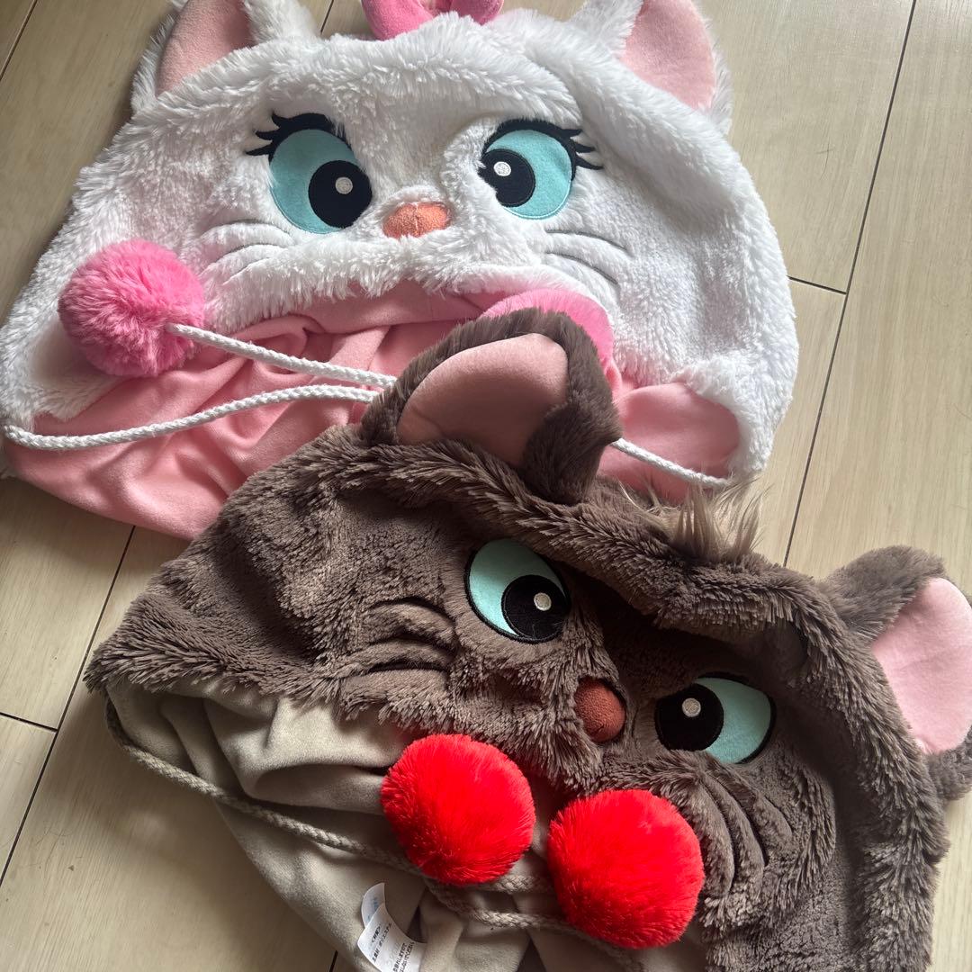 ディズニーマリーちゃんマフラーキャップ マリーちゃんマフラー