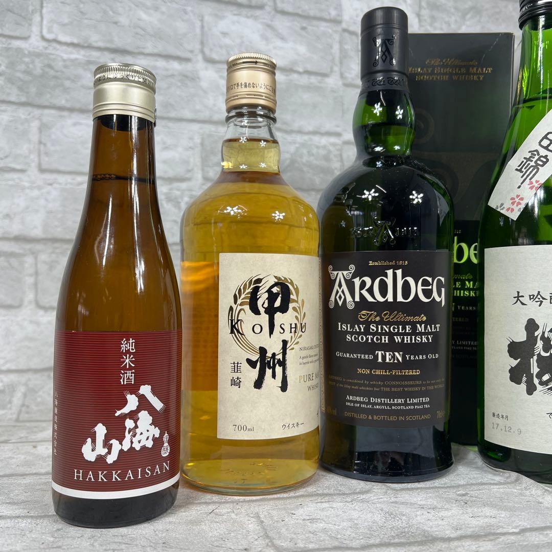 未開封 アードベック10年 ウイスキーと日本酒のセットの通販はau PAY