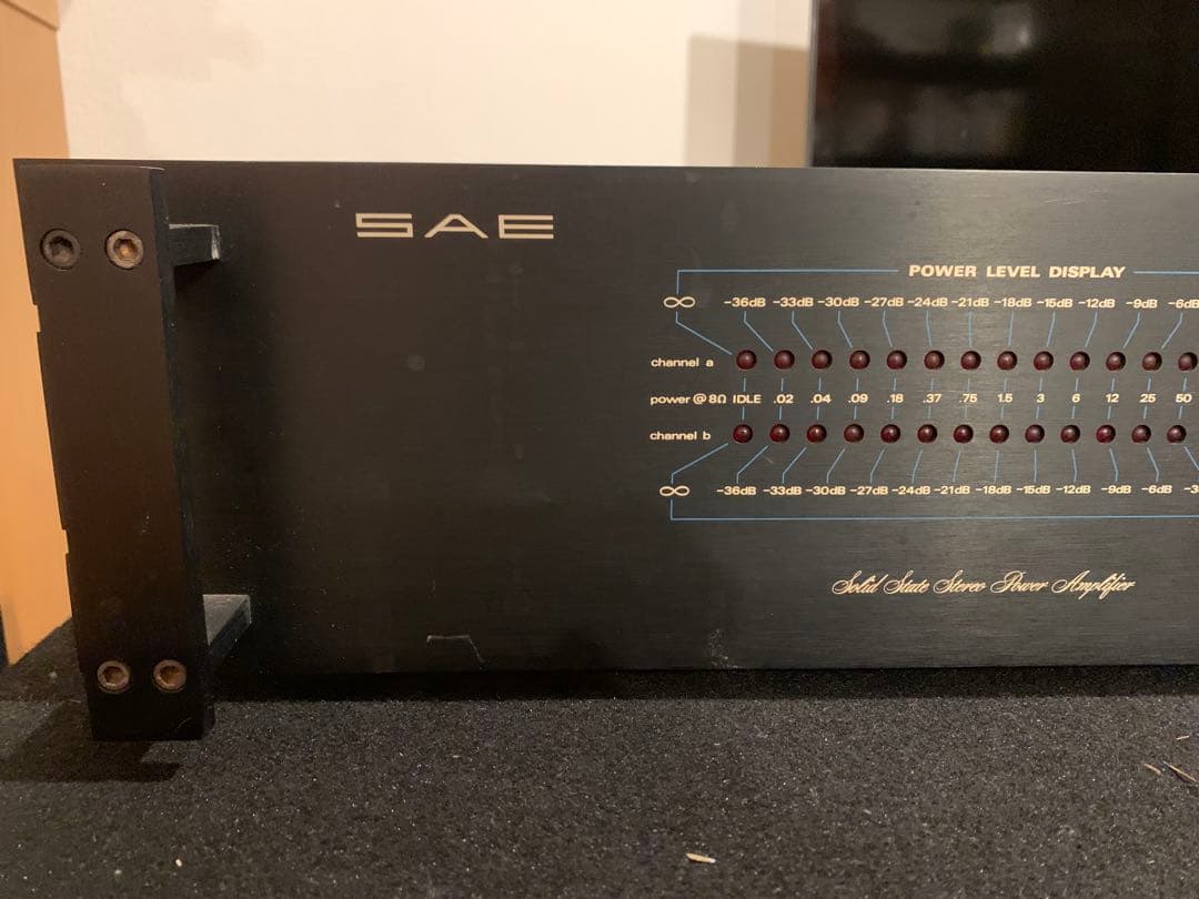 sae 2200 パワーアンプ ジャンク通電確認のみ jbl tannoy - メルカリ