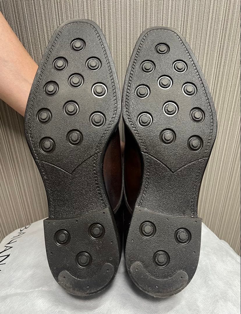 【美品】REAGAL/united arrows/ダークブラウン レザーシューズ