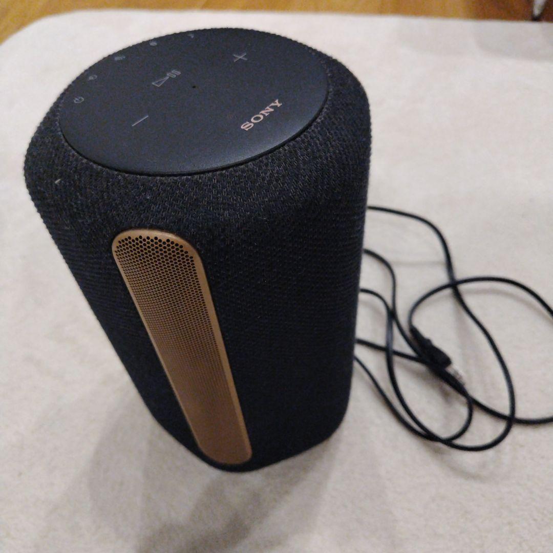 SONY ワイヤレススピーカー 円筒形 ブラック - メルカリ