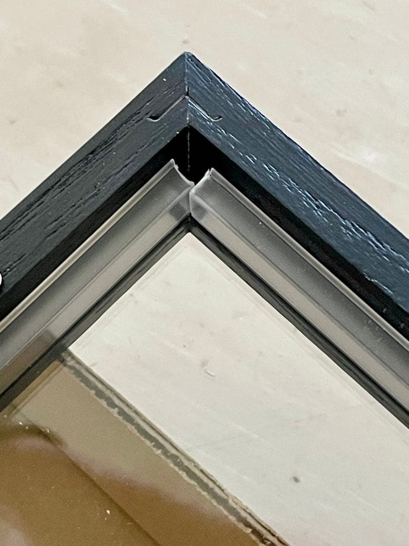 黒額縁 紙サイズ 52x43cm 6枚セット