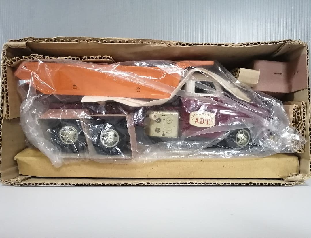 ダンプトラック & グラベルローダー 電動ブリキ アルプス商事 日本製