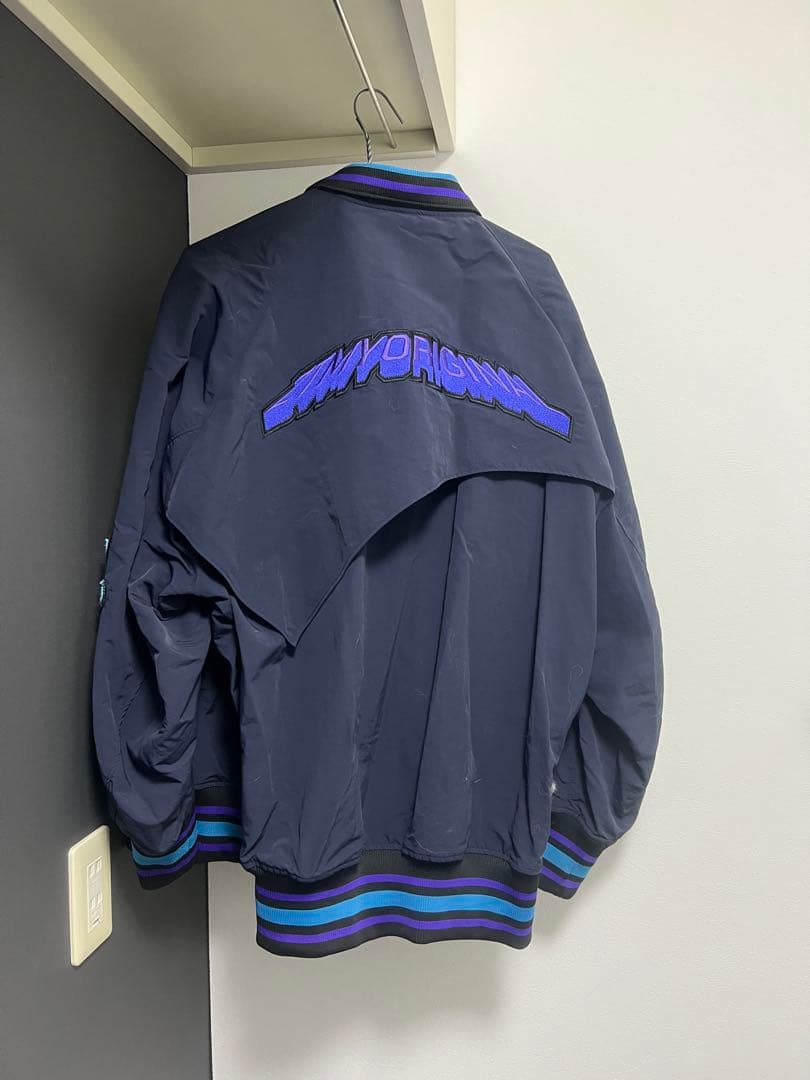 ずっと真夜中でいいのに。VARSITY JACKET(Navy)Lサイズ