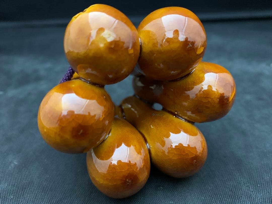 楽焼窯元三代 茶道具 蓋置 佐々木昭楽 作 飴釉 六瓢 栞共箱の通販はau