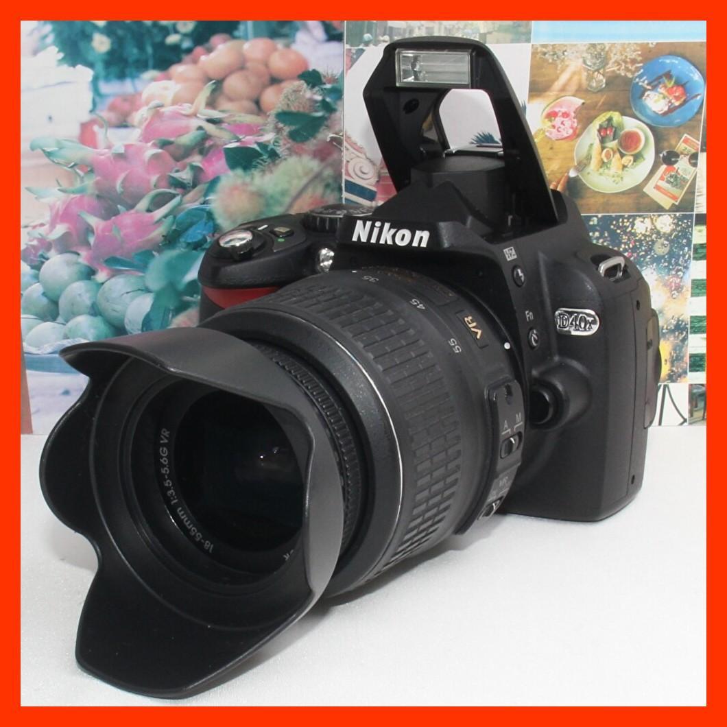 ⭐️新品バッグ付き⭐️❤️ Nikon D40x 手振れ補正内蔵レンズセット