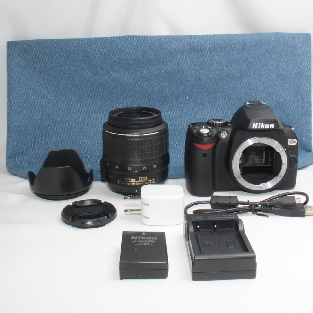 ⭐️新品バッグ付き⭐️❤️ Nikon D40x 手振れ補正内蔵レンズセット