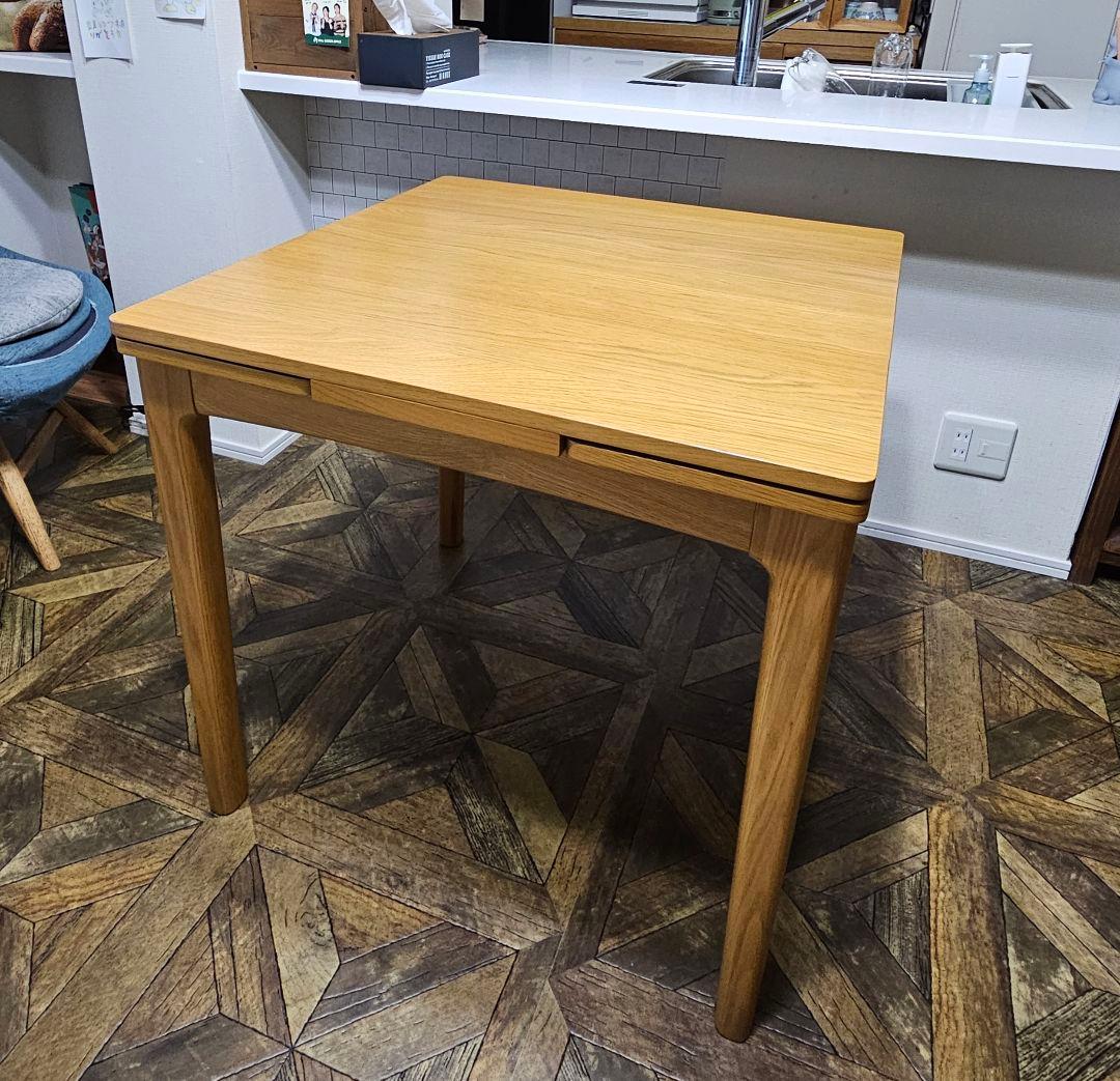 unico　トリト　TRITO　エクステンションテーブル　ナチュラル