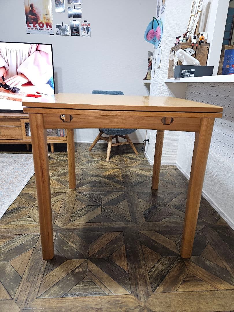 unico　トリト　TRITO　エクステンションテーブル　ナチュラル