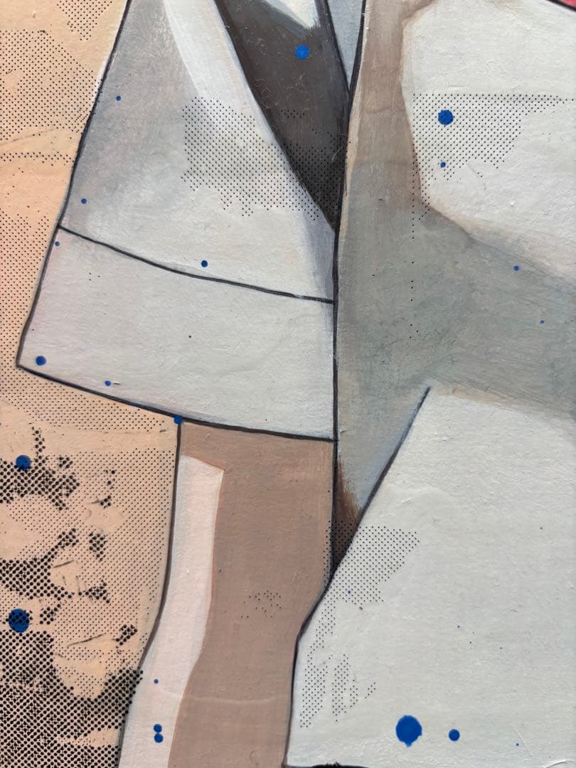 大槻香奈　「空想」　アクリル画 少女 バブルガム セーラー服