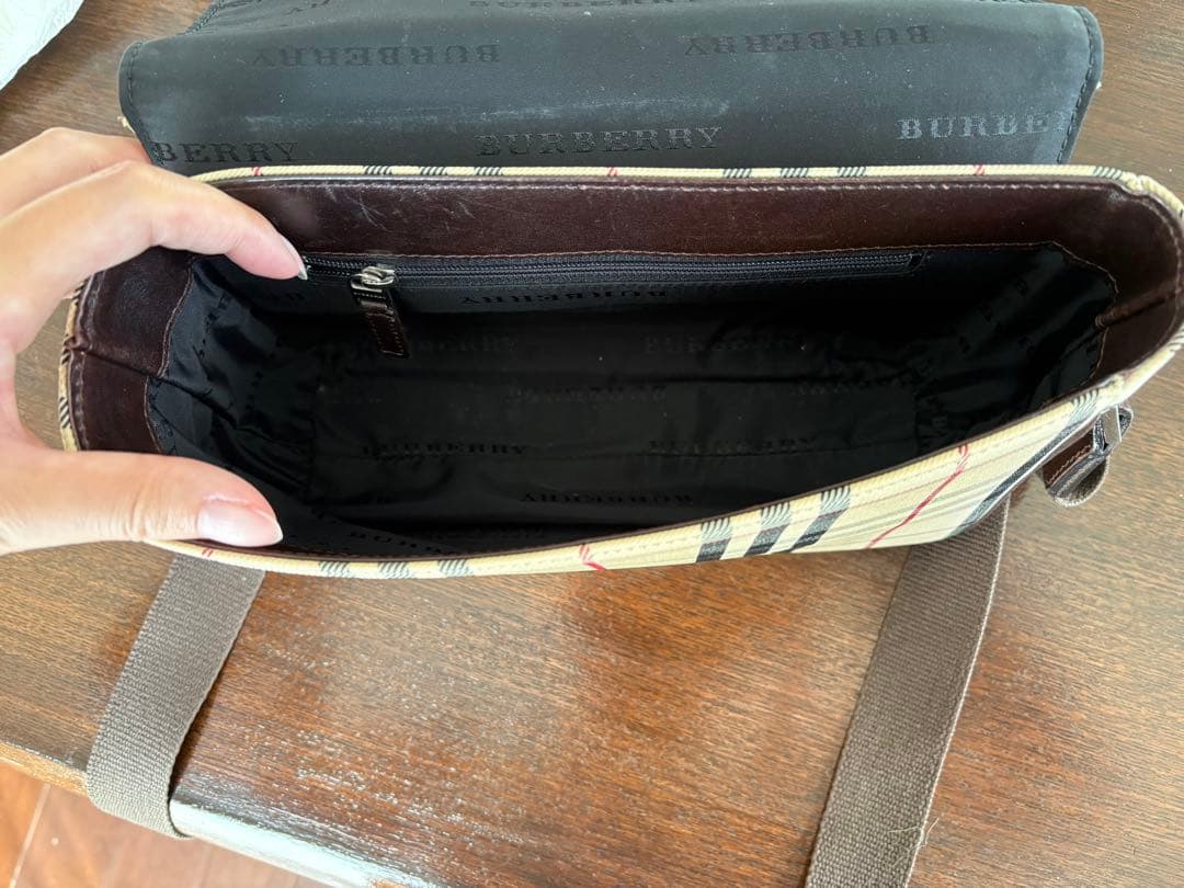 【中古】Burberryショルダーバッグ