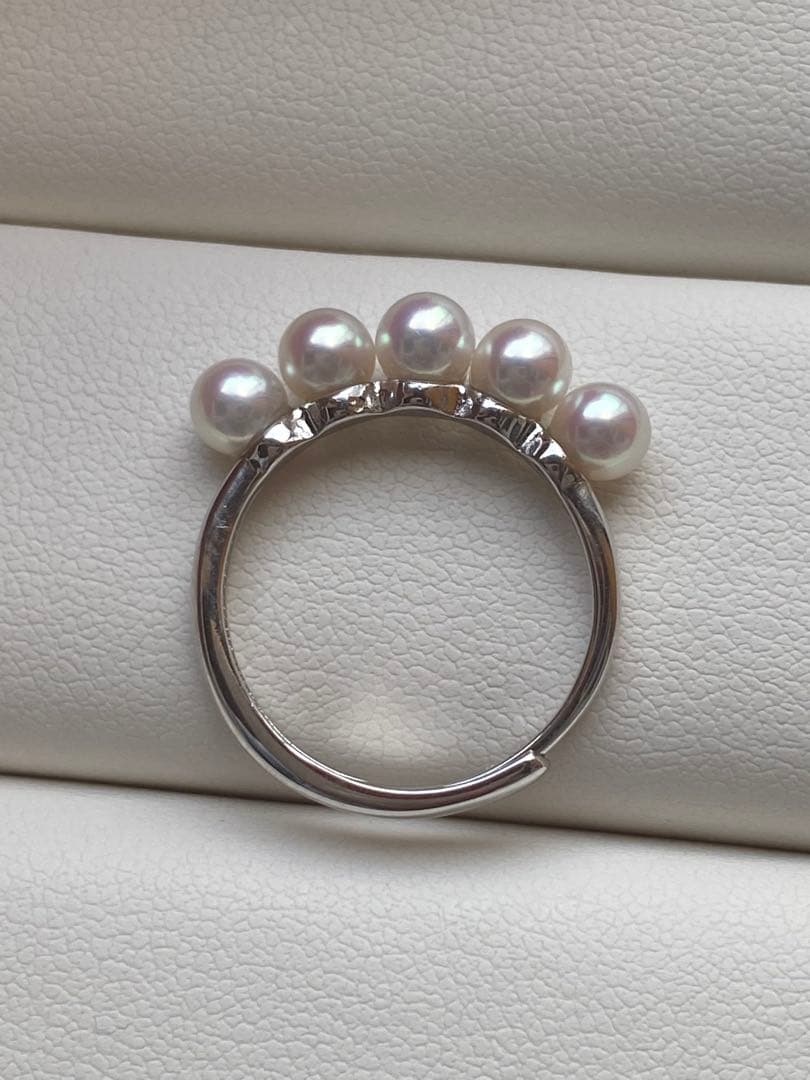 専用ページ　あこやベビーパールリング　2点まとめ