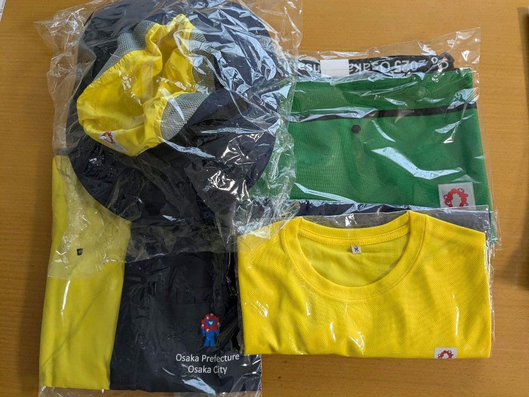 大阪 関西万博 まちボランティア セット Mサイズ