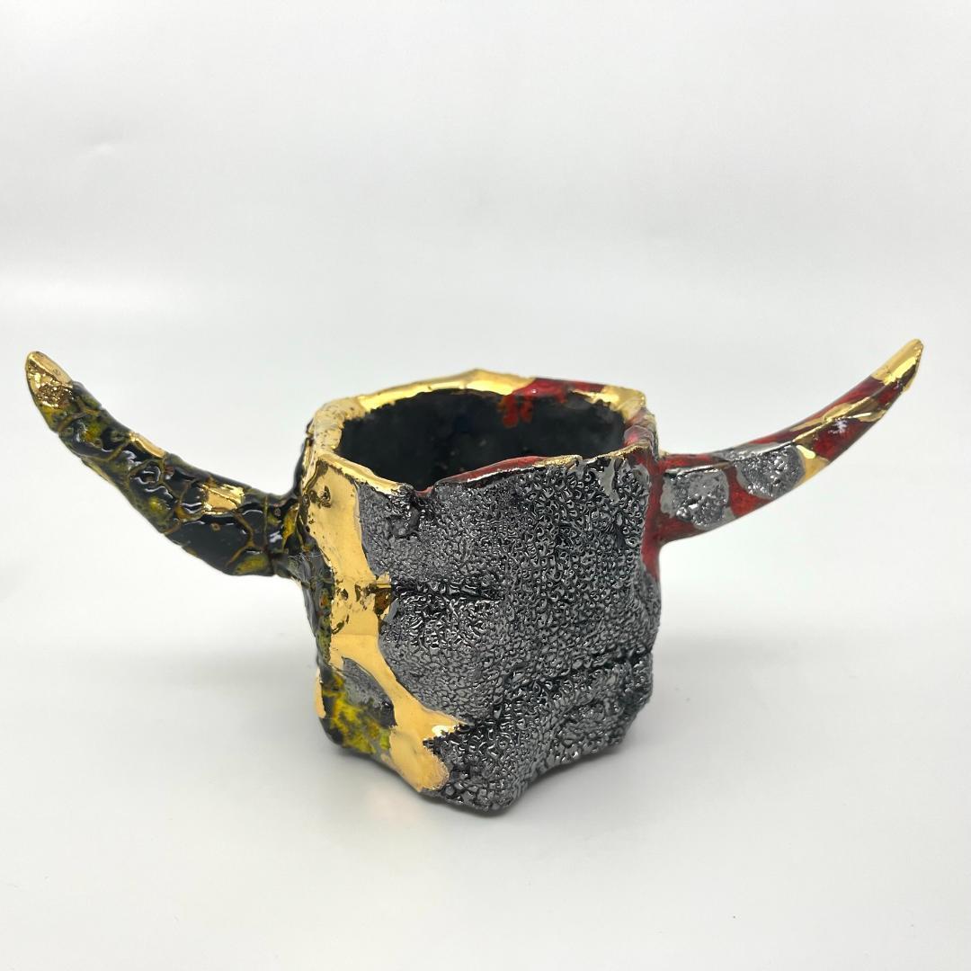 市川透 ぐい呑み 2つセット 魔王 酒器揃 ぐい呑 ぐいのみ ぐいみ 酒器 信長