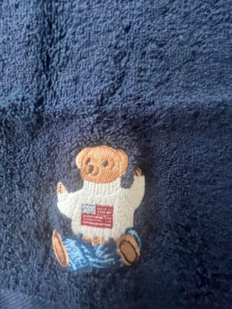 お値下げ！ポロベア ラルフローレン 刺繍タオルセット ネイビー
