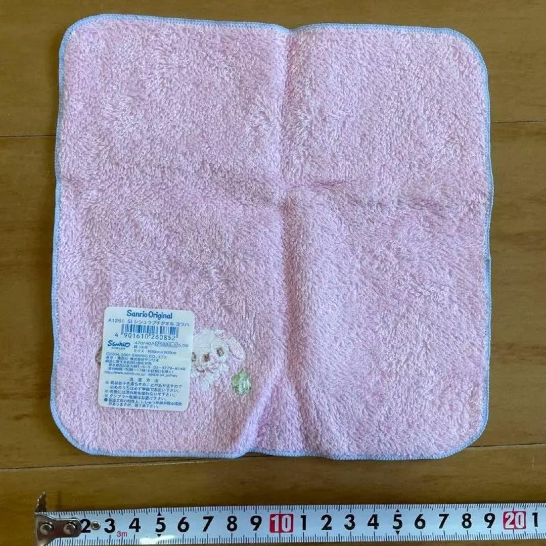 激レア♡シュガーバニーズ　タオルハンカチ　とり♡四葉　２種セット　☆未使用品☆