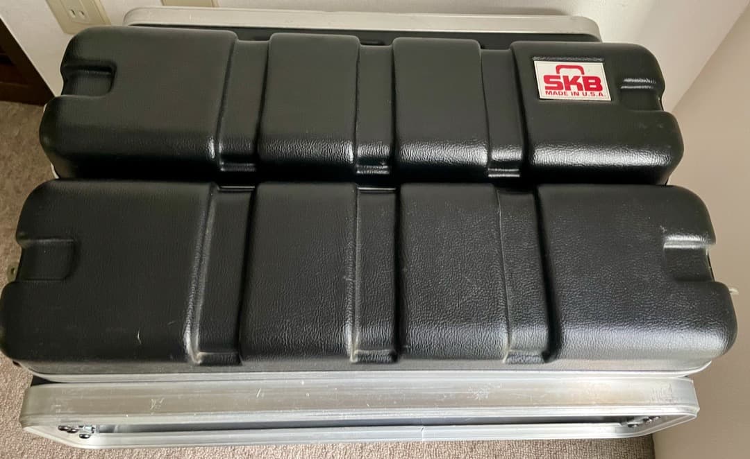 SKB 2U　ラックケース　1オーナー　ネジ純正品