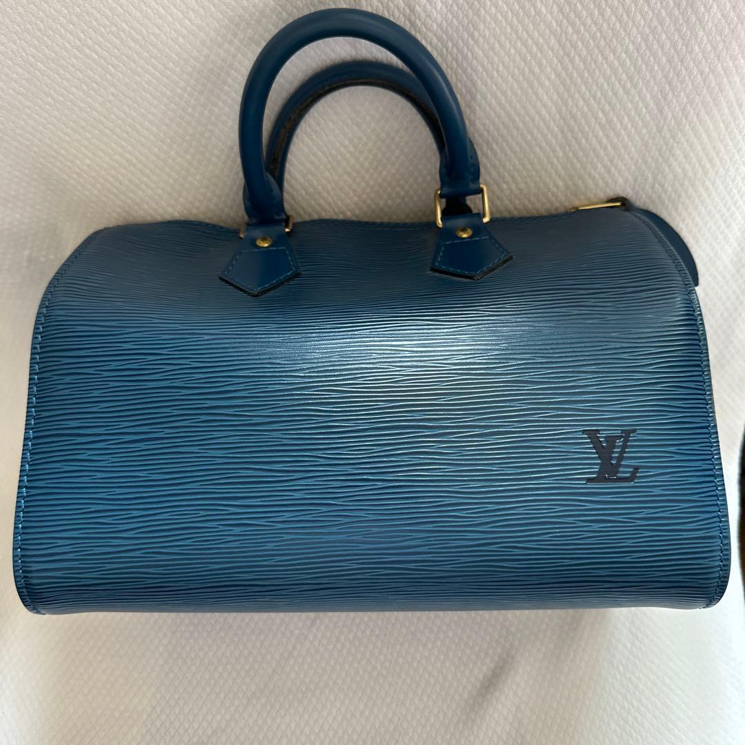 ルイヴィトン　スピーディー　エピ　トレドブルー