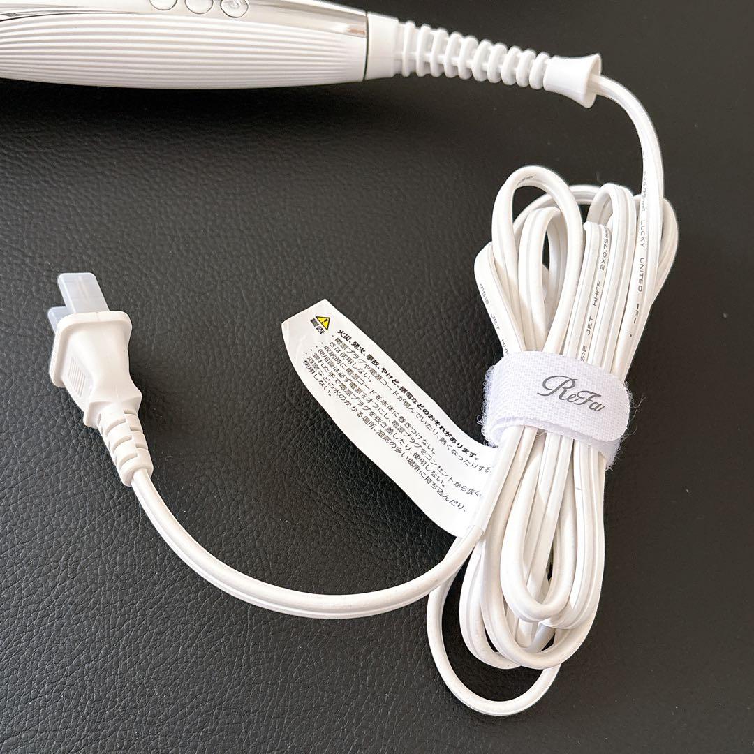 箱付 リファ ビューテック カールアイロン ホワイト 32mm RE-AF00A