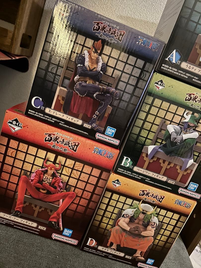 最安値！ワンピース 飛び六方一番くじ 5体まとめ売り！