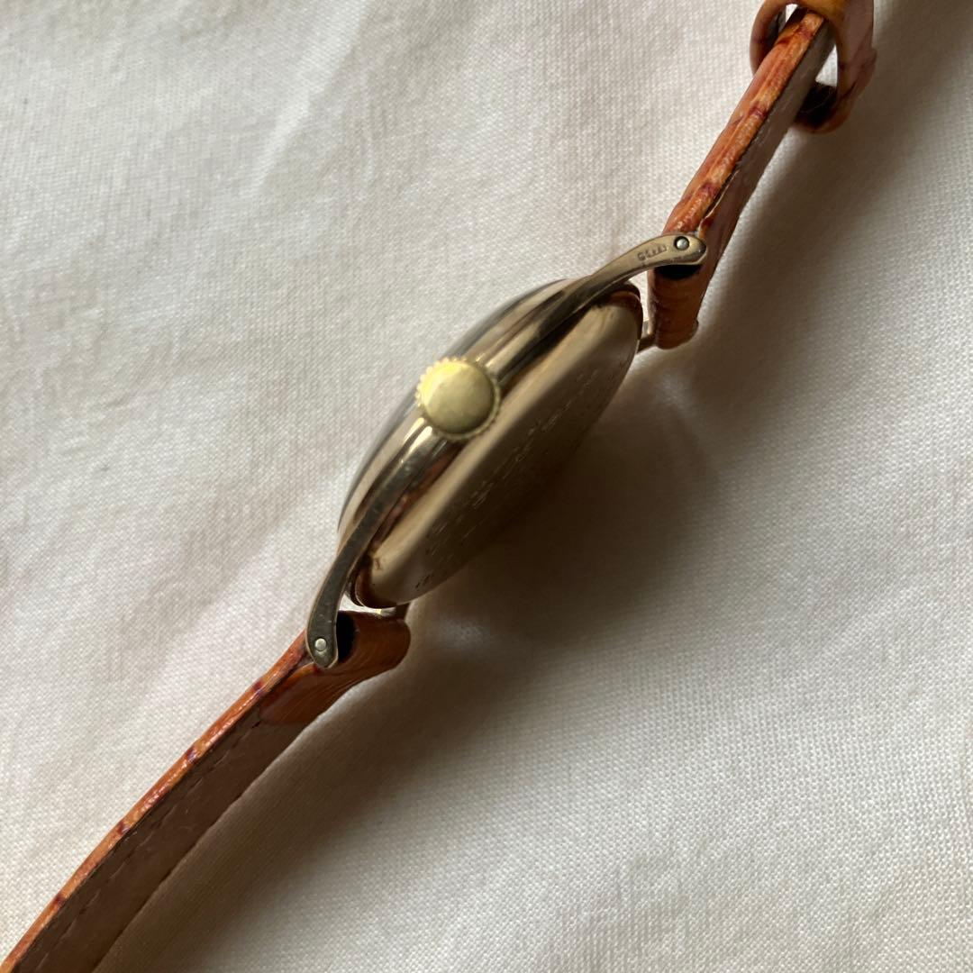 美品 GARRARD 金無垢 イギリス ヴィンテージ時計 1958年製 純正箱付