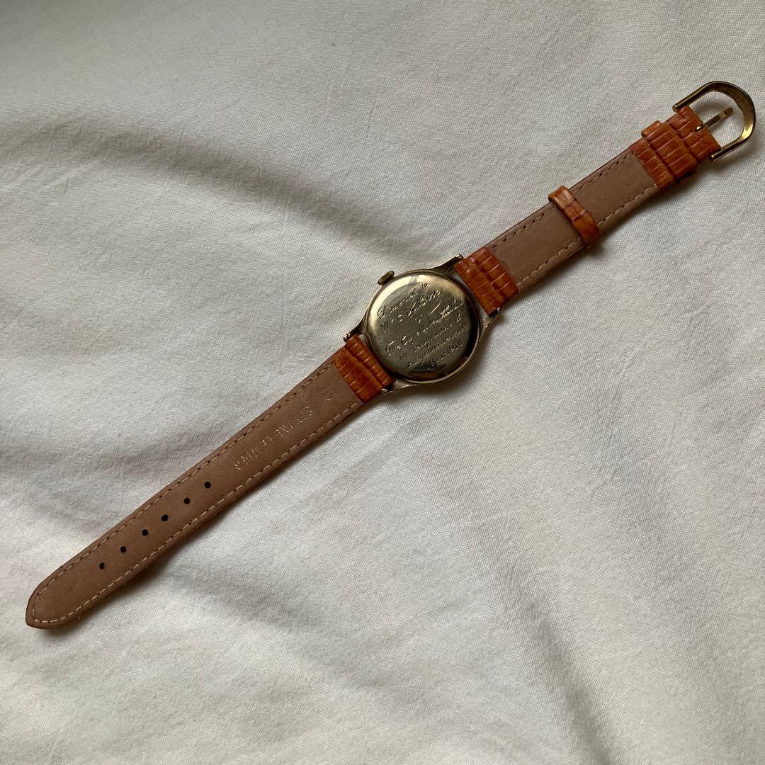 美品 GARRARD 金無垢 イギリス ヴィンテージ時計 1958年製 純正箱付