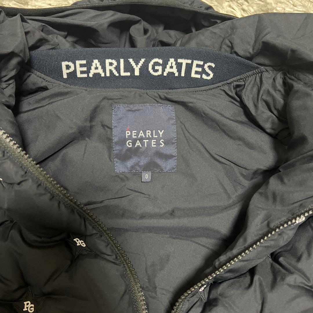 ⭐︎限定価格⭐︎パーリーゲイツ　ダウンベスト　星柄　0