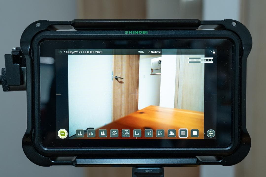 【最終値下げ】Atomos SHINOBI Smallrigケージとサンフード付