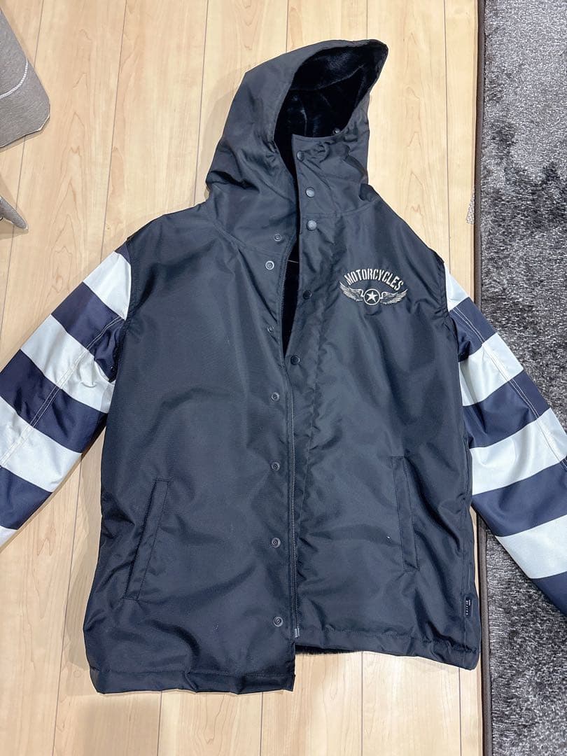 vanson バンソン コーチジャケット XL 黒