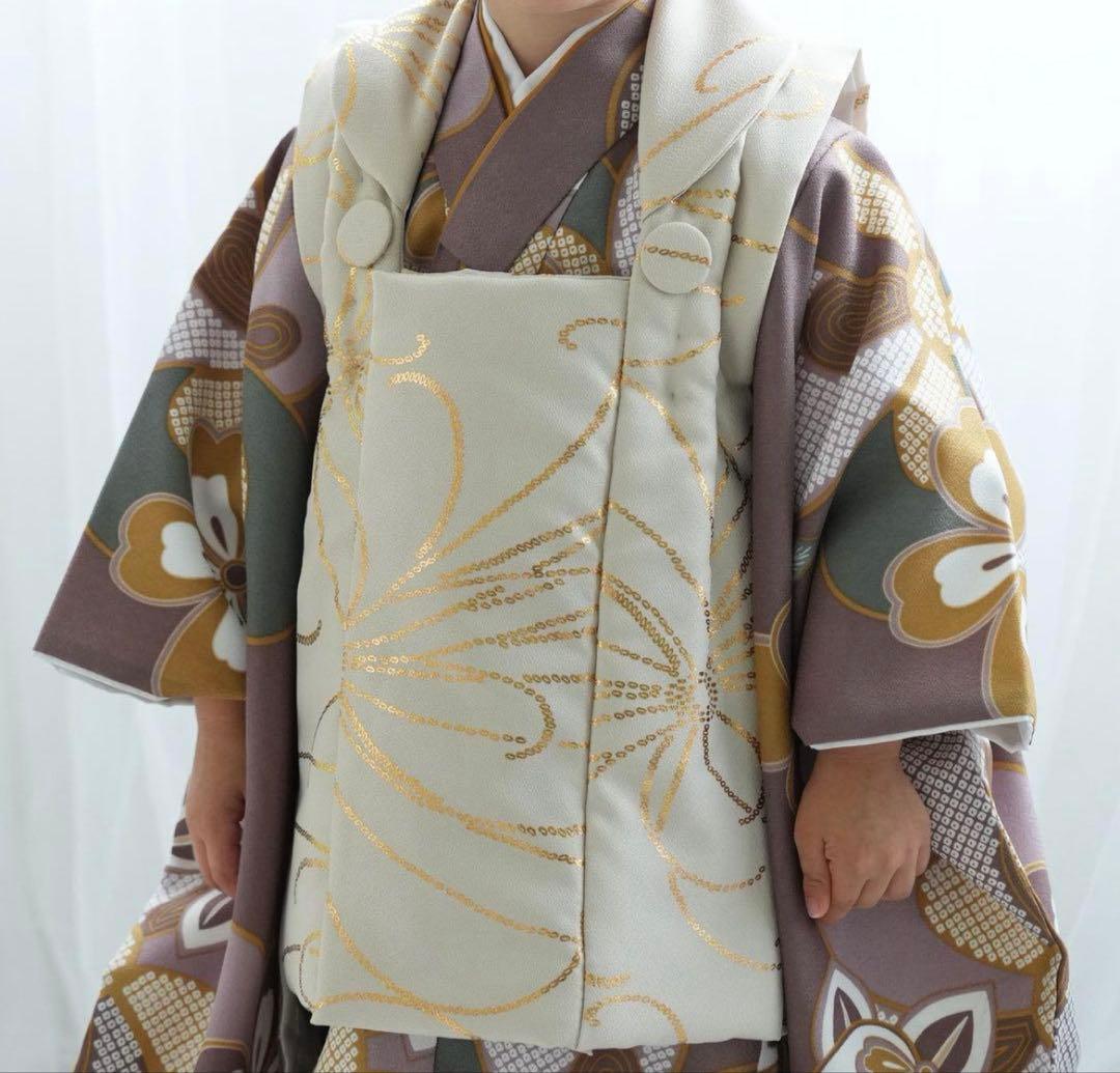 【お値下げ中】七五三　男の子　３歳　被布セット　utatane ひよこ商店