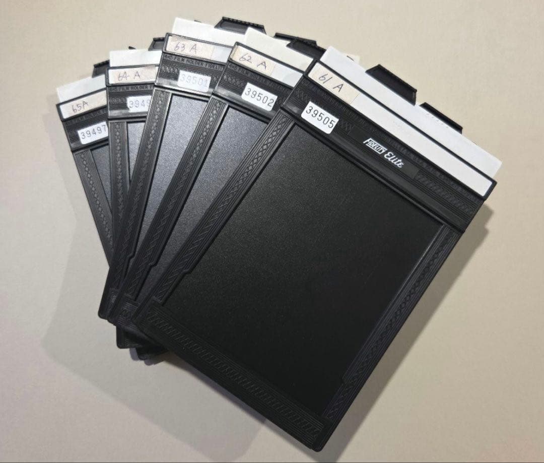 FIDELITY Elite 4×5 フィルムホルダー 5枚セット - メルカリ