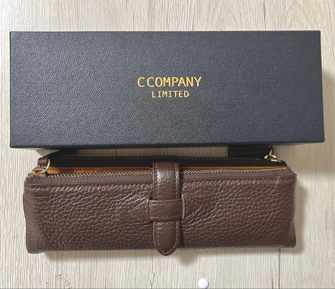C COMPANY ルポペンケース ダークブラウン