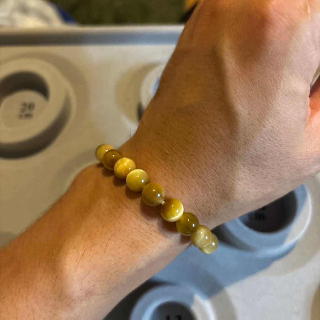 綺麗なゴールドタイガーアイ！ズドーンとくる！綺麗！