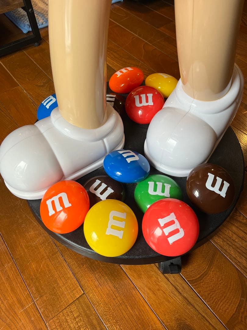 m&m's 特大ディスプレイ レッド 非売品 美品 エムアンドエムズ