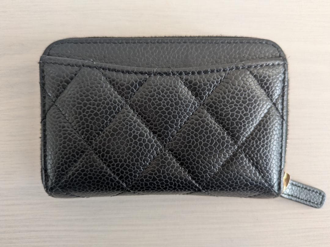 CHANEL シャネル マトラッセ パース キャビアスキン ブラック